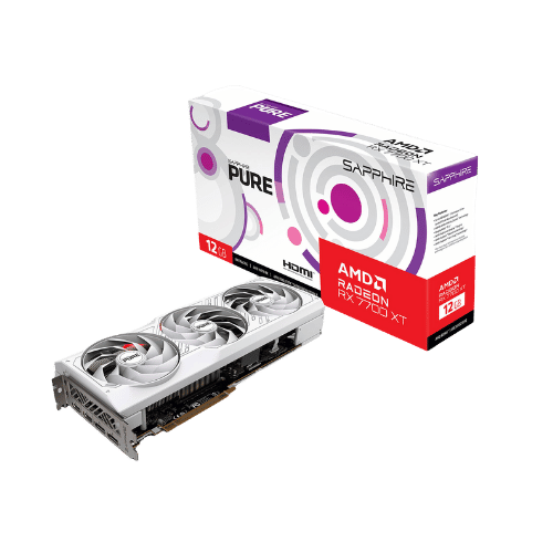 Sapphire Pure RX 7700 XT Gaming OC 12GB Graphics Card SPR-11335-03-20G Sapphire Pure RX 7700 XT Gaming OC 12GB Graphics Card SPR-11335-03-20G